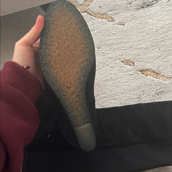 Stuart Weitzman Black Wedge Boots - Picture 3 of 3